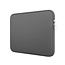 Laptophoes - Laptop sleeve 15.6 inch - Laptoptas geschikt voor Macbook, Laptop en Chromebook - Grijs