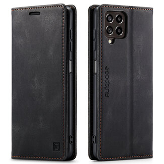 CaseMe Hoesje geschikt voor Samsung Galaxy M33 - Wallet Book Case - Magneetsluiting - met RFID bescherming - Zwart