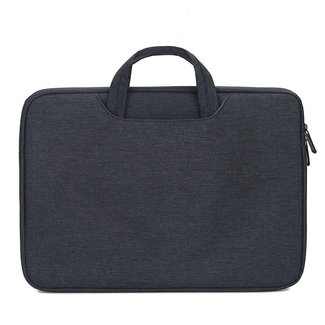 Cover2day Laptop bag - Laptop sleeve 14 inch - Laptop bag and Laptop Sleeve in one - With Extra Compartment - Dark blue