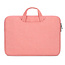Laptop bag - Laptop sleeve 15.6 Inch - Laptop bag and Laptop Sleeve in one - With Extra Compartment - Pink