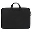 Laptop bag - Laptop sleeve 15.6 Inch - Laptop bag and Laptop Sleeve in one - With Extra Compartment - Black