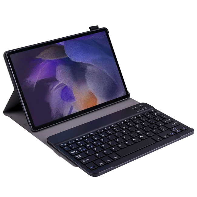 Cover2day - Tablet Toetsenbord Hoes geschikt voor Samsung Galaxy Tab A8 (2021) - 10.5 inch - met Draadloos Bluetooth Toetsenbord en Stylus pen houder - Zwart