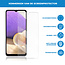 Case2go - Screenprotector geschikt voor Samsung Galaxy A23 - Tempered Glass - Gehard Glas - Transparant