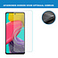 Screenprotector geschikt voor Samsung Galaxy M53 - Tempered Glass - Gehard Glas - Transparant