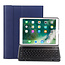 Bluetooth toetsenbord Tablet hoes voor iPad 2021 - 10.2 Inch - QWERTY layout - Magneetsluiting - Sleep/Wake-up functie - Blauw