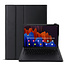 Samsung Galaxy Tab S7 FE (2021) case - Detachable Bluetooth Wireless QWERTY Keyboard Case - Keyboard Case with Touchpad- Black