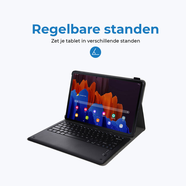 Cover2day Bluetooth Toetsenbord voor Samsung Galaxy Tab S7 FE (2021