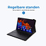 Samsung Galaxy Tab S7 FE (2021) case - Detachable Bluetooth Wireless QWERTY Keyboard Case - Keyboard Case with Touchpad- Black