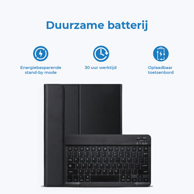 Cover2day Bluetooth Toetsenbord voor Samsung Galaxy Tab S7 FE (2021