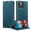 Hoesje geschikt voor Apple iPhone 14 Plus - Wallet Book Case - Magneetsluiting - Blauw