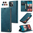 Hoesje geschikt voor Apple iPhone 14 Max - Wallet Book Case - Magneetsluiting - Blauw