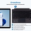 Microsoft Surface Pro X - Bluetooth Toetsenbord Cover - Met touchpad en toetsenbord verlichting - Zwart