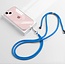 Telefoonkoord Universeel - Phone Cord - Verstelbare Telefoonketting - Afneembaar - Blauw