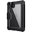 Nillkin - Apple iPad Mini 6 (2021) - PU Leren Extreme Tri-Fold Book Case - Camera protectie - Cover Met Sleep/Wake-up Functie - Zwart