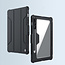 Hoes geschikt voor Samsung Galaxy Tab S7 -  Nillkin PU Leren Extreme Tri-Fold Book Case - Camera protectie - Auto Sleep/Wake-up Functie - Met Pencil Houder - Zwart