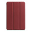 Case2go - Tablet hoes voor Amazon Fire 7 (2022) - Tri-fold Book Case - Auto/Wake functie - Donker Rood