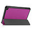 Case2go - Tablet hoes voor Amazon Fire 7 (2022) - Tri-fold Book Case - Auto/Wake functie - Paars