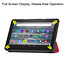 Case2go - Tablet hoes voor Amazon Fire 7 (2022) - Tri-fold Book Case - Auto/Wake functie - Rood