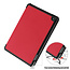 Case2go - Tablet hoes voor Amazon Fire 7 (2022) - Tri-fold Book Case - Auto/Wake functie - Rood