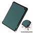 Case2go - Tablet hoes voor Amazon Fire 7 (2022) - Tri-fold Book Case - Auto/Wake functie - Donker Groen