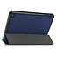 Case2go - Tablet hoes voor Amazon Fire 7 (2022) - Tri-fold Book Case - Auto/Wake functie - Donker Blauw