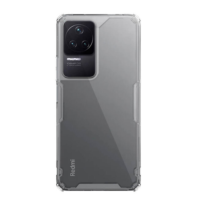 Telefoonhoesje geschikt voor Xiaomi K40 / K40S - Nillkin Nature TPU Case - Back Cover - Transparant