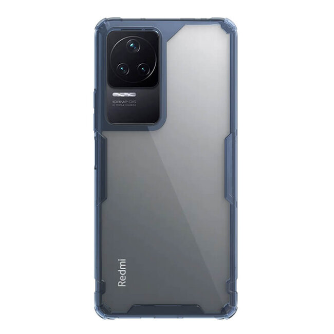 Telefoonhoesje geschikt voor Xiaomi K40 / K40S - Nillkin Nature TPU Case - Back Cover - Blauw