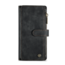 CaseMe - Telefoonhoesje geschikt voor Apple iPhone 14 Pro - Wallet Book Case met ritssluiting - Magneetsluiting - Zwart