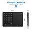 Cover2day - Bluetooth Numeriek Toetsenbord met Touchpad -  22 Toetsen - Draadloos met Dongle - Zwart