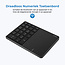 Cover2day - Bluetooth Numeriek Toetsenbord met Touchpad -  22 Toetsen - Draadloos met Dongle - Zwart