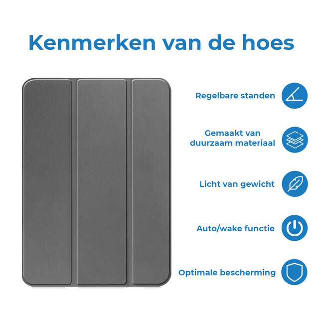 Cover2day Tablet hoes geschikt voor de Apple iPad 10 10.9 (2022