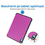 Tablet hoes geschikt voor Apple iPad 2022 -Tri-fold hoes met auto/wake functie - 10.5 inch - Paars