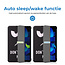 Tablet hoes geschikt voor Apple iPad 2022 -Tri-fold hoes met auto/wake functie - 10.5 inch - Don't Touch Me