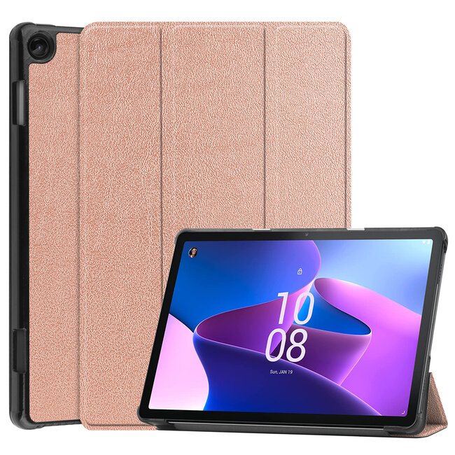 Tablet hoes geschikt voor de Lenovo Tab M10 (3e generatie) met modelnummer(s) TB328FU, TB328XU (2022) - Rosé-Gold