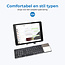 Cover2day - Universeel Opvouwbaar Bluetooth Toetsenbord - QWERTY Layout Keyboard - Oplaadbaar - Zwart