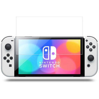 Cover2day Case2go - Screenprotector geschikt voor Nintendo Switch OLED - Transparant