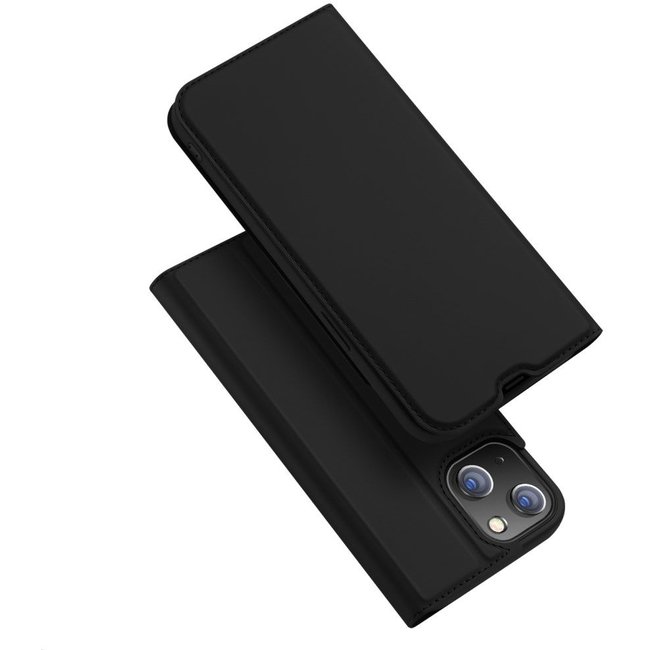 Telefoon Hoesje geschikt voor Apple iPhone 14 - Dux Ducis Skin Pro Book Case - Zwart