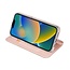 Telefoon Hoesje geschikt voor Apple iPhone 14 Plus - Dux Ducis Skin Pro Book Case - Roze