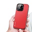Dux Ducis Fino Series Apple Hoesje geschikt voor iPhone 14 Pro Max - Back Cover Rood