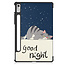 Tablet hoes geschikt voor de Lenovo Tab P11 Pro 2nd Gen - Good Night