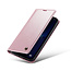 CaseMe - Telefoonhoesje geschikt voor Apple iPhone 13 Pro - Flip Wallet Case - Magneetsluiting - Roze