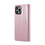 CaseMe - Telefoonhoesje geschikt voor Apple iPhone 13 Pro Max - Flip Wallet Case - Magneetsluiting - Roze