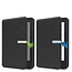 E-reader Hoes geschikt voor Kobo Clara 2E - Sleepcover - Tri-Fold Book Case - Auto/Wake functie - Magnetische sluiting - Zwart