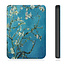 E-reader Hoes geschikt voor Kobo Clara 2E - Sleepcover - Tri-Fold Book Case - Auto/Wake functie - Magnetische sluiting - Graffiti