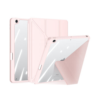 Dux Ducis - Hoes geschikt voor iPad 7/8/9 10.2 - Magneet sluiting - Auto Sleep/Wake functie - Met Pencil houder - Roze