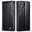 CaseMe - Telefoonhoesje geschikt voor Apple iPhone 14 - Flip Wallet Case - Magneetsluiting - Zwart