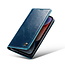 CaseMe - Telefoonhoesje geschikt voor Apple iPhone 14 - Flip Wallet Case - Magneetsluiting - Blauw
