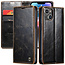 CaseMe - Telefoonhoesje geschikt voor Apple iPhone 14 - Flip Wallet Case - Magneetsluiting - Bruin