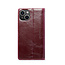 CaseMe - Telefoonhoesje geschikt voor Apple iPhone 14 - Flip Wallet Case - Magneetsluiting - Rood