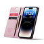 CaseMe - Telefoonhoesje geschikt voor Apple iPhone 14 Pro - Flip Wallet Case - Magneetsluiting - Roze